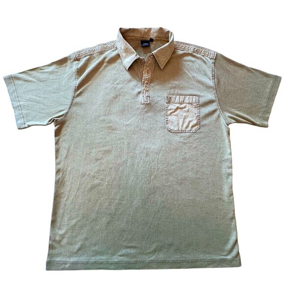 Polo Ralph Lauren Polo Shirt Green‎ Soft Pocket 100% Soft Cotton sz XXL - Picture 1 of 6